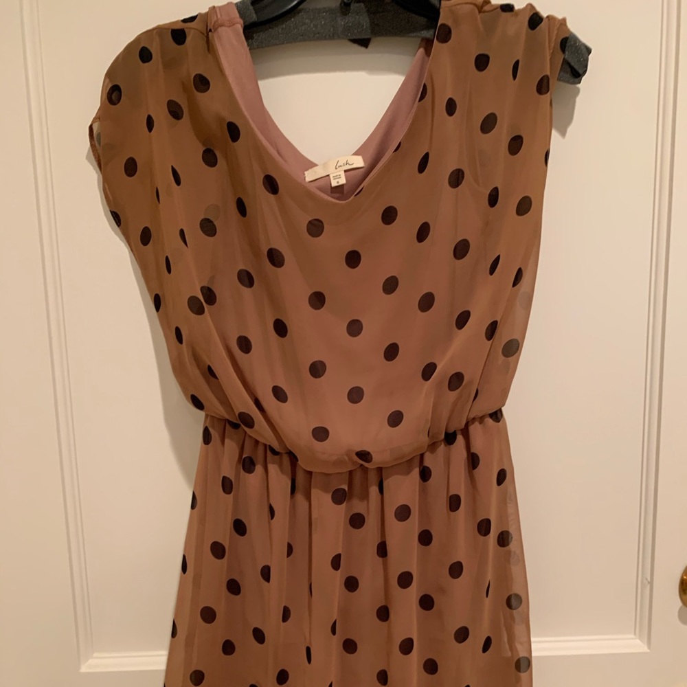 Lush Polka Dot Dress